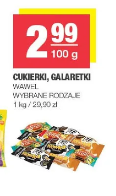 Cukierki Wawel Krówka promocja w SPAR