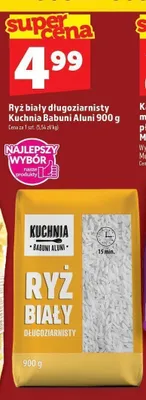 Ryż biały długoziarnisty Kuchnia Babuni Aluni promocja w TOPAZ