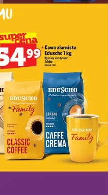 Kawa ziarnista Eduscho Crema Gold promocja w TOPAZ