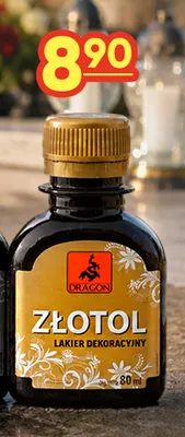 Lakier dekoracyjny Złotol Dragon promocja w MR. DIY