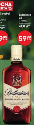 Whisky Ballantine's Finest promocja w Żabka