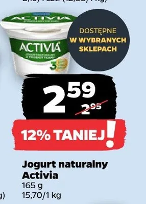 Jogurt naturalny promocja w Netto