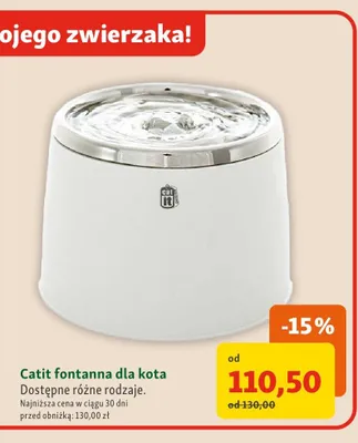 Fontanna dla kota Catit promocja w MAXI ZOO