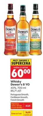 Whisky 8 YO French Smooth promocja w Biedronka