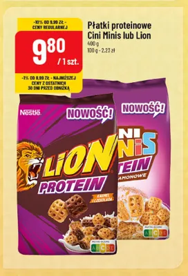 Płatki proteinowe Lion Nestlé promocja w POLOmarket
