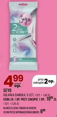 Golarka damska promocja w Drogerie Natura