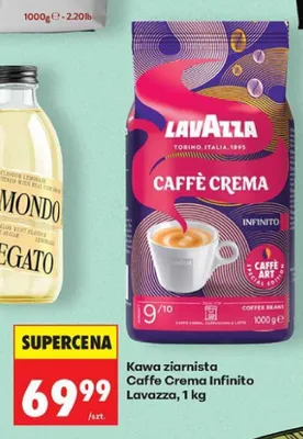 Kawa ziarnista Lavazza Caffè Crema Infinito promocja w Biedronka