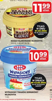 Masło klarowane Mlekovita promocja w Top Market