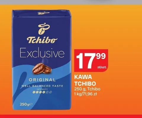 Kawa mielona Tchibo Exclusive promocja w Chorten