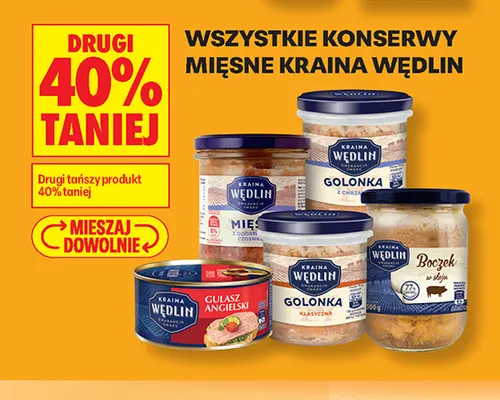Boczek w słoiku Kraina Wędlin promocja w Biedronka