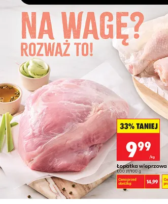Łopatka wieprzowa promocja w Biedronka