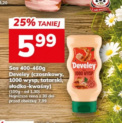 Sos słodko-kwaśny Develey promocja w Hitpol