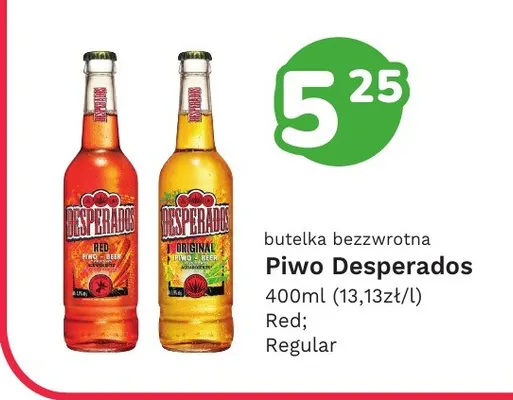 Piwo Desperados Regular promocja w Limonka