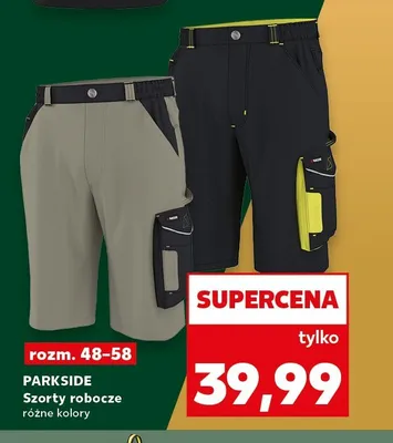 Szorty robocze Parkside promocja w Kaufland