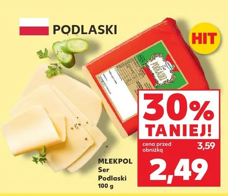 Ser Podlaski promocja w Kaufland