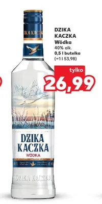 Wódka Dzika Kaczka 40% promocja w Kaufland