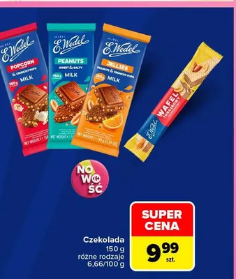 Czekolada E.Wedel promocja w Carrefour