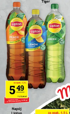 Napój Lipton Ice Tea Peach promocja w Gram Market