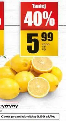 Cytryny promocja w Supeco