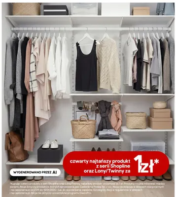 Produkty z serii Shopline oraz Lony/Twinny promocja w Castorama