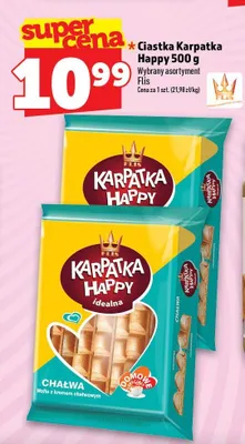 Ciastka Karpatka Happy Chałwa promocja w TOPAZ