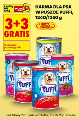 Karma dla psa w puszce promocja w Biedronka