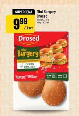 Mini burgery promocja w POLOmarket