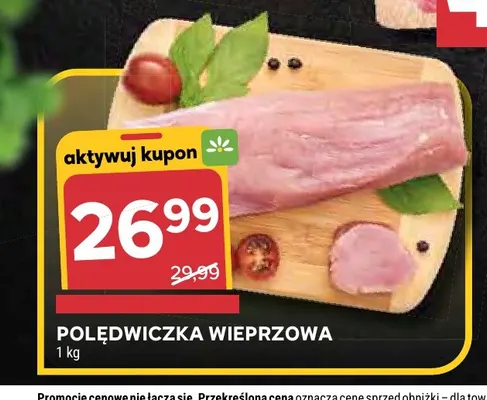 Polędwiczka wieprzowa promocja w Stokrotka