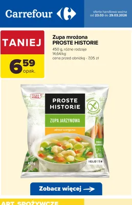 Zupa zimowa jarzynowa Hortex promocja w Carrefour