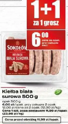 Kiełbasa surowa promocja w Supeco