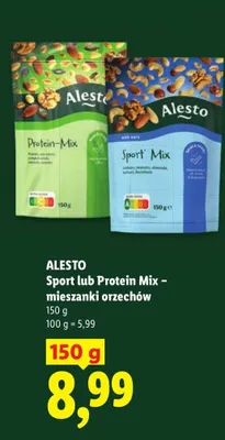 Mieszanka orzechów Sport Mix Alesto promocja w Lidl