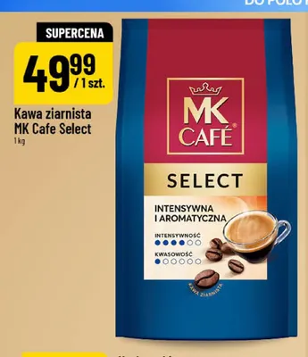 Kawa ziarnista MK Cafe Select promocja w POLOmarket
