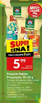 Prażynki Reksio Przysnacki keczupowe promocja w Twój Market