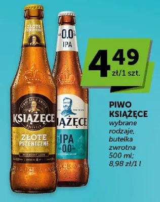 Piwo Książęce IPA 0.0 promocja w Groszek