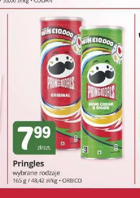 Chipsy Pringles Sour Cream & Onion promocja w Marketvita