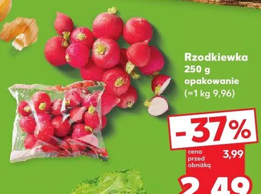 Rzodkiewka promocja w Kaufland
