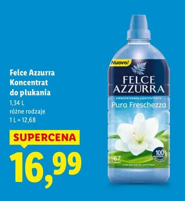 Koncentrat do płukania Felce Azzurra Pura Freschezza promocja w Lidl