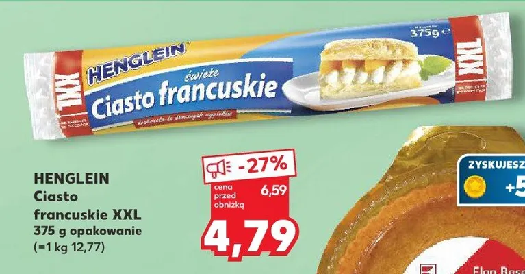 Ciasto francuskie XXL promocja w Kaufland