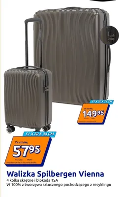 Walizka Spilbergen Vienna 57 x 30 x 71 cm promocja w Action