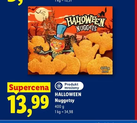 Nuggetsy Halloween promocja w Lidl