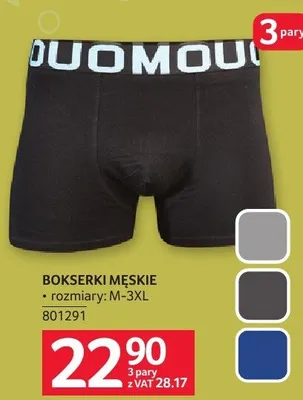 Bokserki męskie promocja w Selgros