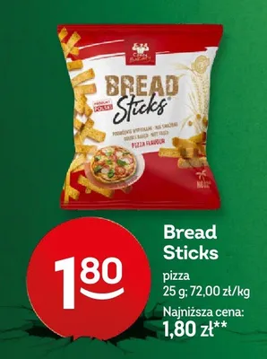 Bread sticks pizza promocja w Żabka