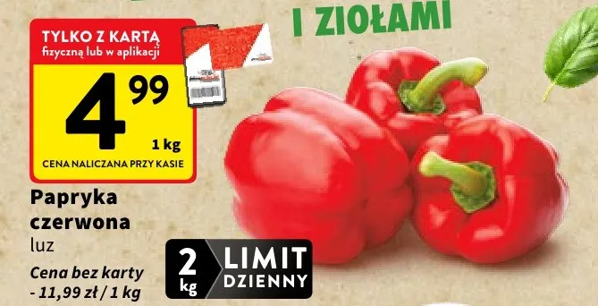 Papryczka ostra czerwona promocja w Intermarche
