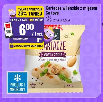 Kartacze wileńskie z mięsem Go tove promocja w POLOmarket