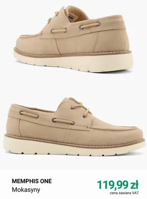 Mokasyny Memphis One promocja w Deichmann