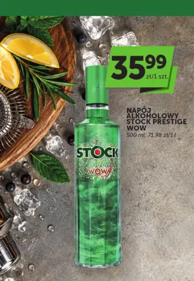 Napój alkoholowy Stock Prestige WOW promocja w Euro Sklep