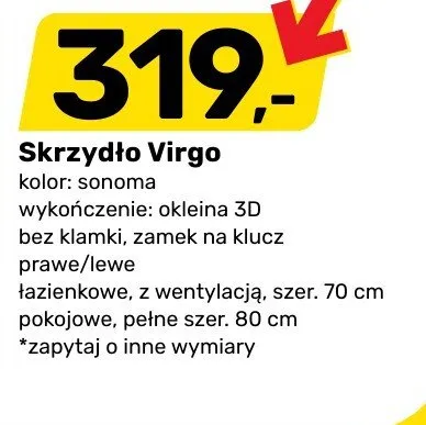 Skrzydło Virgo promocja w Bricomarche