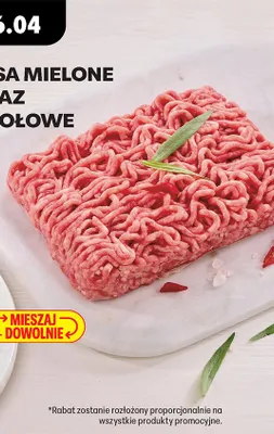 Mięso mielone wieprzowo-wołowe promocja w Biedronka