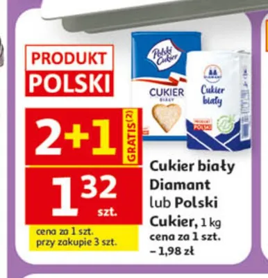 Cukier biały Polski Cukier promocja w Auchan