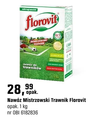 Nawóz mistrzowski trawnik promocja w OBI